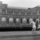 Marshall Zhukov at the. first Victory Day parade in 1945.